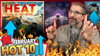 Top 10 Hottest Board Games of the Month, & WHY!