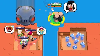 TROLL MAP❗ BAD LUCK TEAM vs 3000 IQ PLAYS 😆 Brawl Stars Funny Moments & Wins & Fails & Glitch ep.801