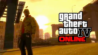 Grand Theft Auto IV Online/Multiplayer PC Free Roam Gameplay #1