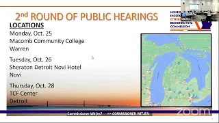 09/28/2021 Independent Citizen's Redistricting Commission Meeting
