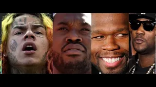 Tekashi 6ix9ine Trolls Meek Mill Clowns Him, 50 Cent Got Jeezy to Call BMF Boss Big Meech Brother