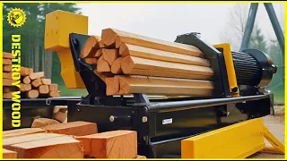 Amazing Homemade Firewood Processing Machine, Super Fast Wood Cutting Machine On Another Level 🪓18