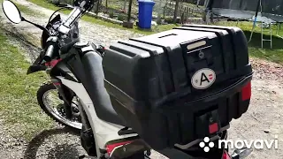 Loncin 250, SX2.  Тріснув хвіст!