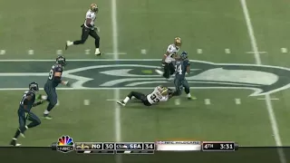 Marshawn Lynch beast mode run vs Saints(2010)|NFL