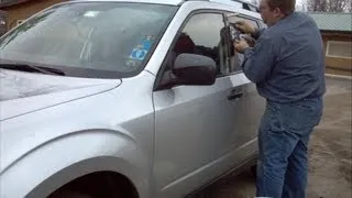 How to open a locked Subaru Forester