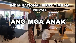 INDIAN NATIONAL first time naka pasyal sa SM kasama ang mga anak (KALINGAP RAB)