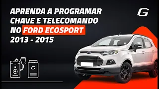 Programación de Llaves y Telemando Ford EcoSport 2013 - 2015