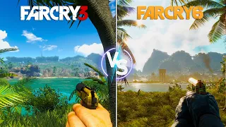 Far Cry 3 vs Far Cry 6 - Physics and Details Comparison