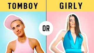 Are you a Tomboy or Girly ?  | Personality Quiz