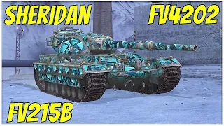 FV215b, FV4202 & Sheridan ● WoT Blitz