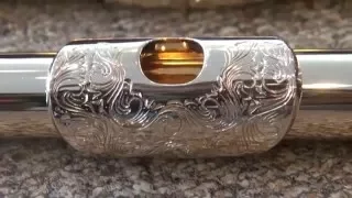 engraving(Song flute headjoint 송 플루트 해드조인트)