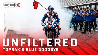 "This one was f*****g unbelievable!" 💥 Toprak’s blue goodbye UNFILTERED! 🔥 | #ESPWorldSBK