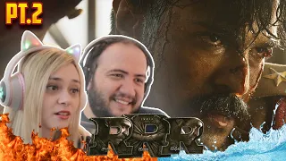 Ram Charan Fire Intro Scene Reaction | RRR Movie Reaction Part 2 | RRR | Producer Reacts