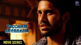 Yuddham Sharanam Movie Scenes | Naga Chaitanya Holds Pawan Hostage | Lavanya Tripathi | MFN