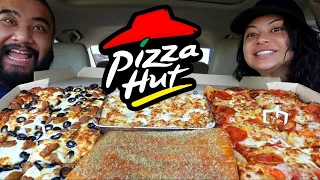 PIZZA HUT MUKBANG !!