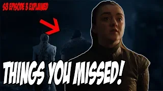 Things You MISSED! Game Of Thrones Season 8 Episode 3 (Explained)