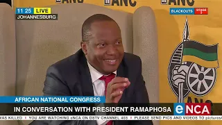 In conversation with President Ramaphosa