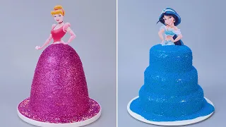 30+ DISNEY Princess Doll Cake Recipes | Tsunmai Cake | How To Make Chocolate Cake Tutorial