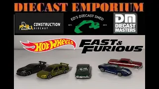 Hot Wheels Fast and Furious Five Pack 2021 Edition Unboxing & Review