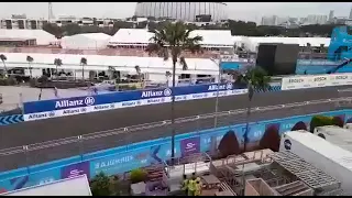 Tes sirkuit sebelum balapan Jakarta E prix ( Formula E )