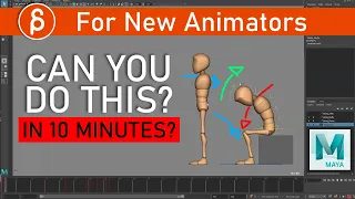 Test your animation BODY MECHANICS Skills in 10 Minutes!