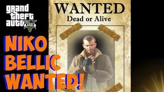 GTA 5 Online   Niko Bellic Wanted Poster Easter Egg!  GTA 5 Easter Eggs!