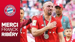 FRANK RIBERY'S EMOTIONAL GOODBYE AT FC BAYERN.