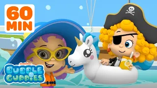 Bubble Guppies Summer Fun! ☀️ 1 HOUR of Games, Songs & Scenes! | Bubble Guppies