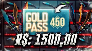 COMPREI O GOLD PASS COMPLETO 450 NIVEIS - STANDOFF 2