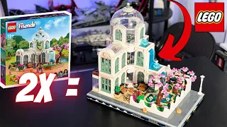 Why You Need to Build This Modular Botanical Garden!  LEGO Friends Alternate Build!