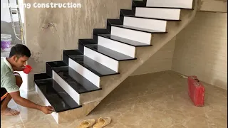 The Most Beautiful And Most Accurate Construction And Installation Technique For Stone Stairs
