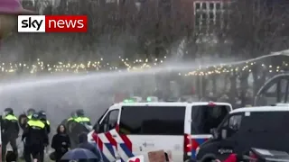 COVID-19: Netherlands curfew protests lead to violence