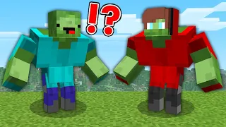 Mikey & JJ BITTEN And INFECTED By A ZOMBIE MUTANT in Minecraft - Maizen