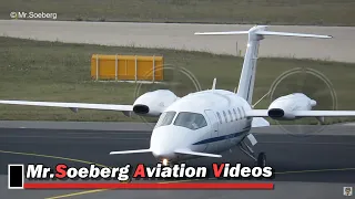 PIAGGIO P180AM Avanti, MM62200, Italian AF, Arrival + Departure