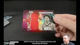 2023-24 Panini Recon Basketball 6 Box Half Case Break #2