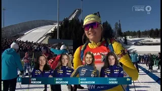 Relay Women / Holmenkollen / 17.03.2018