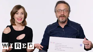 Alison Brie & Marc Maron Answer the Web's Most Searched Questions | WIRED