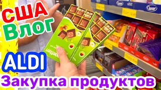 США Влог Закупка продуктов в Aldi и в Русском магазине Большая семья Big big family USA VLOG