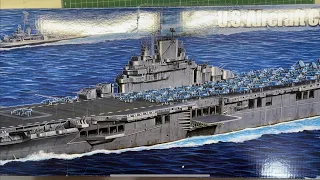 Trumpeter U.S. Aircraft Carrier CV-9 Essex 1/350 Scale Model Ship