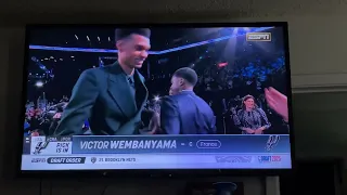 2023 NBA DRAFT REACTION (VICTOR WEMBANYAMA PICKED BY THE SAN ANTONIO SPURS)