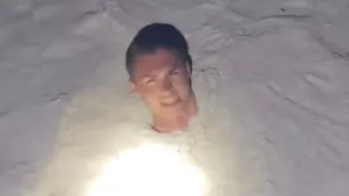 Don’t wake the others buried in the sand funny viral tiktok meme 2022