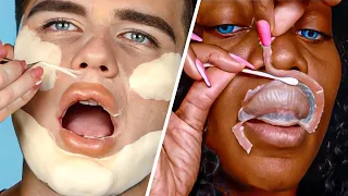 Ken and Barbie SFX Makeup Transformation: From Real to Plastic