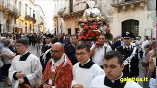 Galatina. Processione Santi Pietro e Paolo con il nuovo Sindaco Marcello Amante