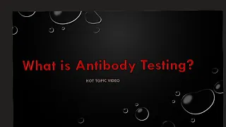 How does antibody testing work?