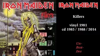 UNBOXING Iron Maiden - Iron Maiden (vinyl 1981, cd 1985, 1998, 2014)