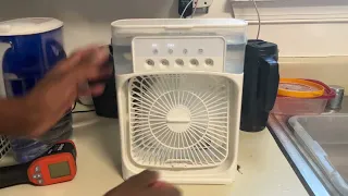 Prime connect personal misting fan USB. 5below misting fan.