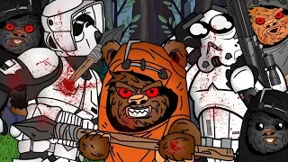 NIGHT of the EWOKS (Star Wars Battlefront ll Ewok Hunt)