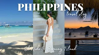 PHILIPPINES TRAVEL VLOG | el nido, boracay, island hopping & holiday outfits
