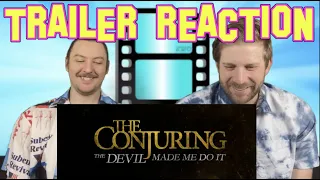 THE CONJURING 3: The Devil Made Me Do It TRAILER REACTION #TheConjuring #TheConjuringUniverse