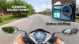 Camera lene me bhi hue pange!!!!! || online bluffing|| #dji  #action3  #activa